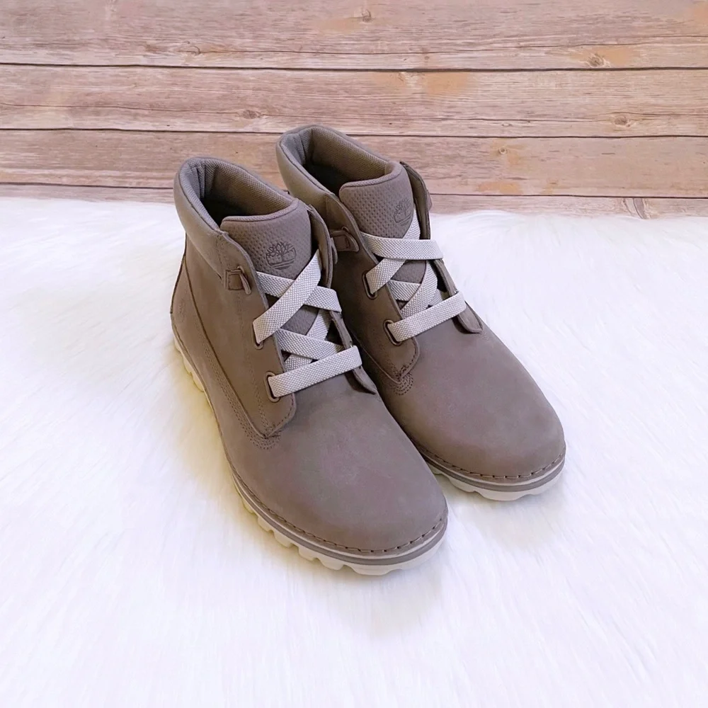 Timberland Women’s Brookton 6” Convenience Taupe Boots - Picture 5 of 7